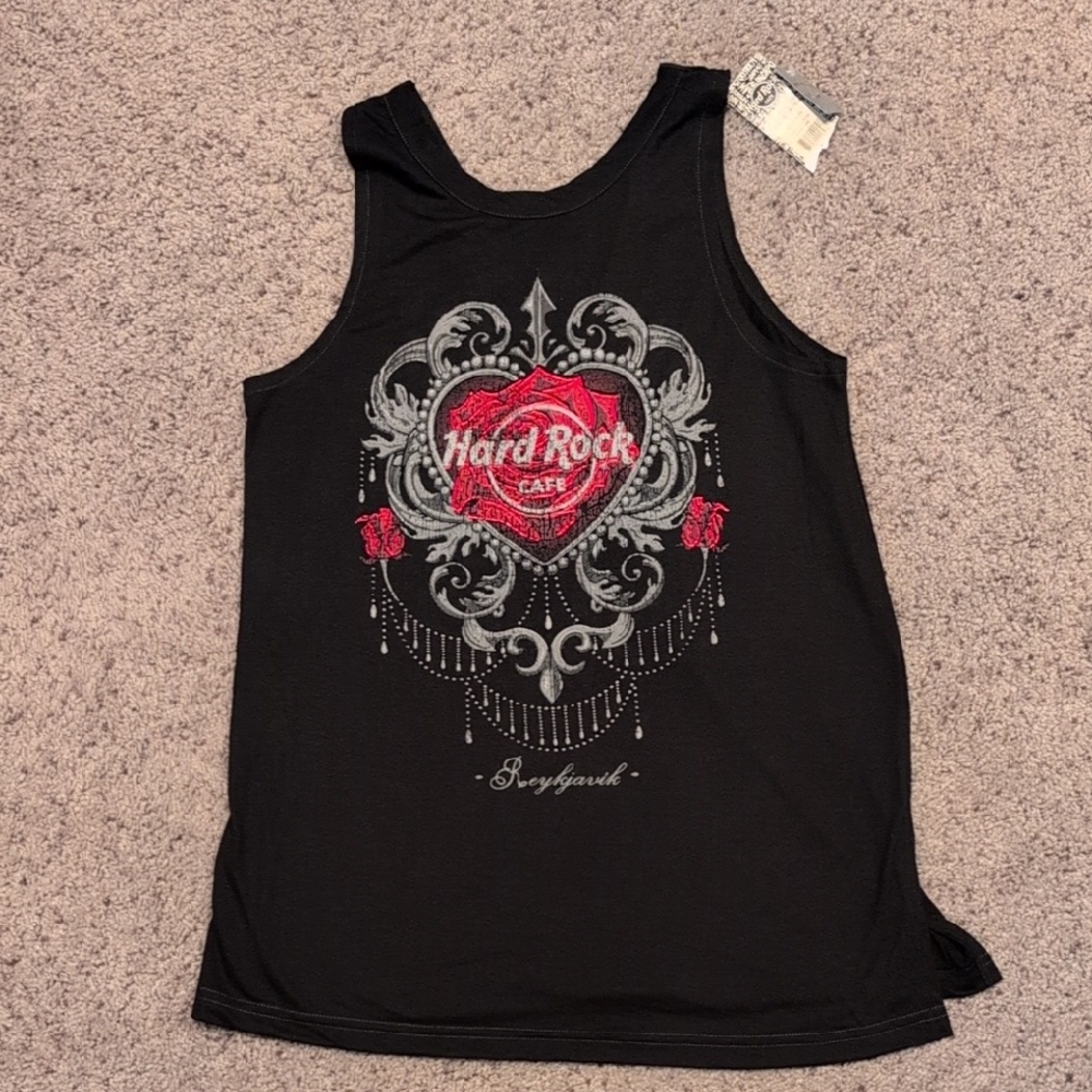 Hard Rock Cafe Graphic Tank Top